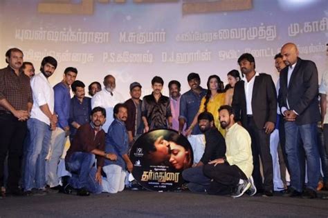 Vijay Sethupathi, Srushti Dange at Dharmadurai audio launch - Photos ...