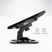 Woodman Dash Car Rear View Monitor Slim Dashboard Screen with Bluetooth ...