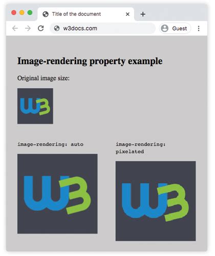 Image result for Image-Rendering CSS