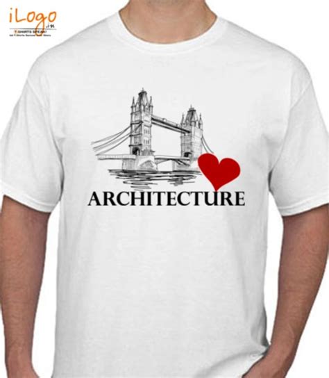 Architecture t-shirts for Men and Women in India