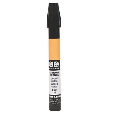 Chartpak AD® Marker Orange Color Family, Tri-Nib, Color: Chrome Orange ...