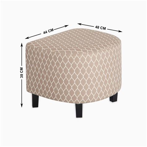 Buy Accent Chair with Ottoman - Beige from Home Centre at just INR 17950.0