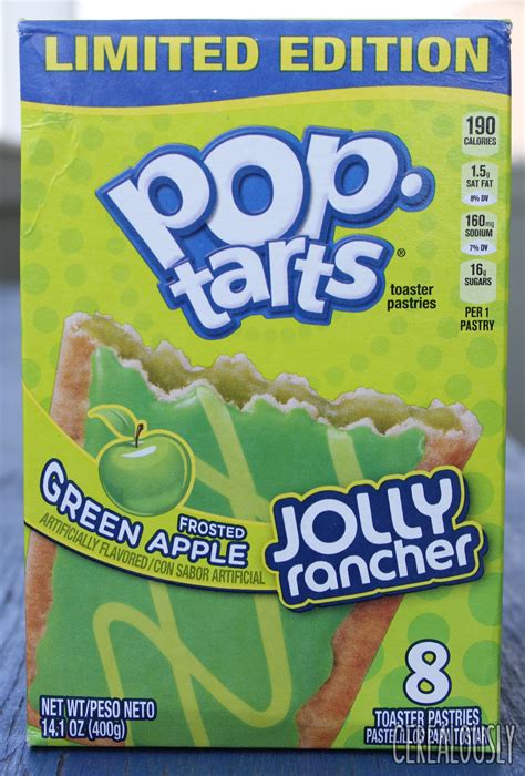 Sour Green Apple Jolly Rancher Pop-Tarts REVIEW! Time to Pucker Up.