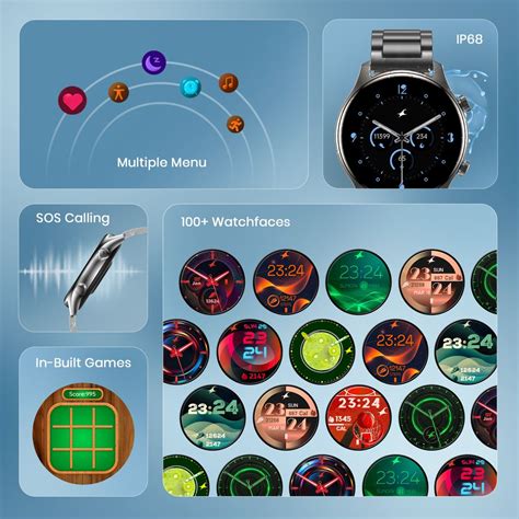 Buy Online Fastrack Astor FR2 Pro Smart Watch with 3.63 cm AMOLED ...