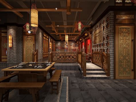 特色小吃餐饮店|空间|家装设计|TE2G - 原创作品 - 站酷 (ZCOOL)