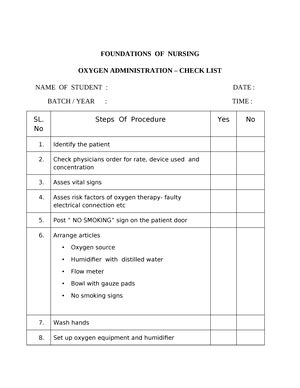 Catheter care checklist gopika pdf - FOUDATIONS OF NURSING CATHETER ...