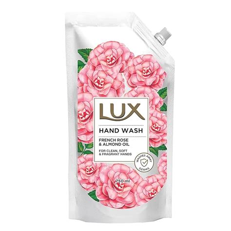 Lux Handwash with French Rose & Almond Oil For Clean, Soft & Fregrant ...