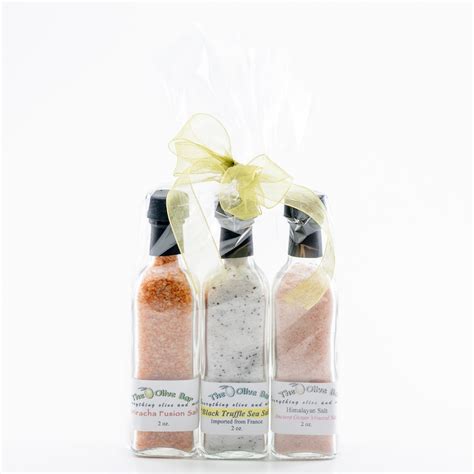 Gourmet Flavored Salts Gift Set - The Olive Bar