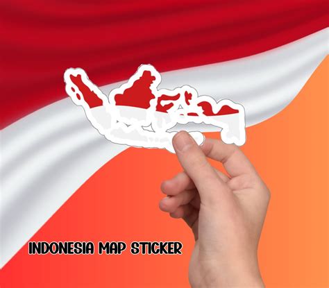 Image result for Indonesia Map Sticker