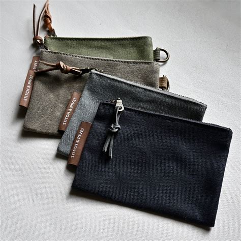 Handmade crossbody bags, totes, and wallets made from waxed canvas and ...