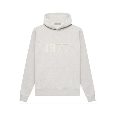 Fear of God Essentials 1977 Hoodie Light Oatmeal