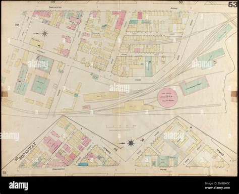 Insurance map of Boston : volume 2 : plate 53 , Real property, Massachusetts, Boston, Maps, Fire ...