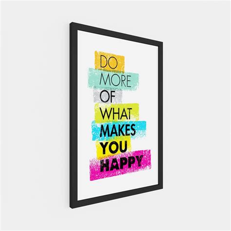 Buy Spectrum Multicolour Do More Printed Picture Frame - 33x48cm from ...