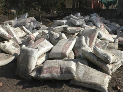 2200 cement bags turned into stones in Morbi Municipality | મોરબી ...