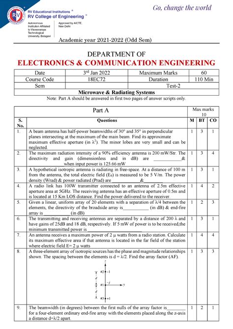 CIE-2 MWRS Question Paper -Acad 2021-22 - Academic year 2021-2022 (Odd ...