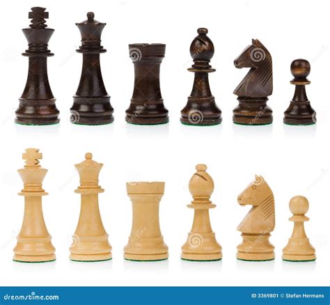 Chess pieces stock image. Image of background, wooden - 3369801
