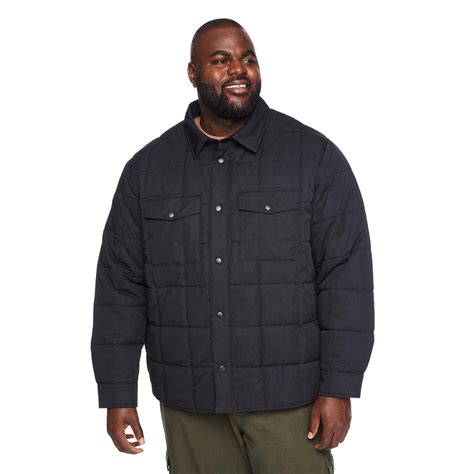 George Big Men's Quilted Shacket, Sizes 3XL-5XL - Walmart.ca