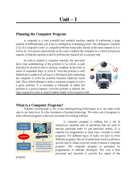 Unit 1 Python-1: Intro to Python Exam Notes (MSU) - Studocu