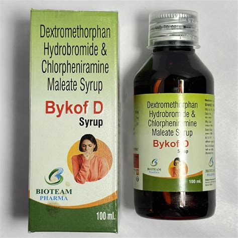 BYKOF-D Syrup Bioteam Pharmaceutical Pvt. Ltd.