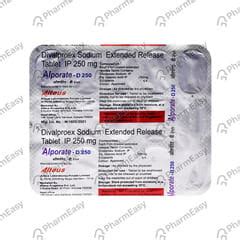 Dicorate Er 250 MG Tablet (10): Uses, Side Effects, Price & Dosage ...