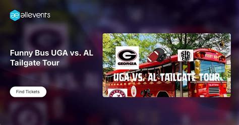 Funny Bus UGA vs. AL Tailgate Tour, 945 Crescent Ave NE, Atlanta, GA ...