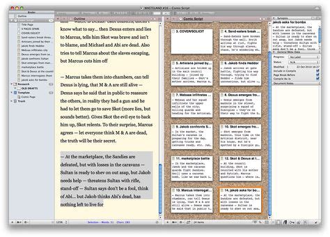 Image result for Comic Book Script Software