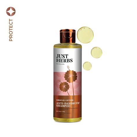 Shampoo For Dandruff Online - Hibiscus & Vetiver Anti-Dandruff Shampoo
