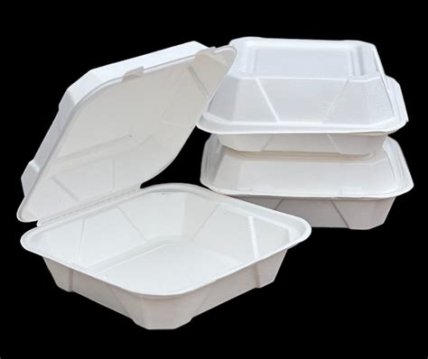 Signature Packaging - Clamshell Takeaway Food Box Container - 50 Pack ...