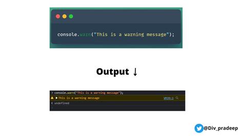 Image result for JavaScript Console Warning