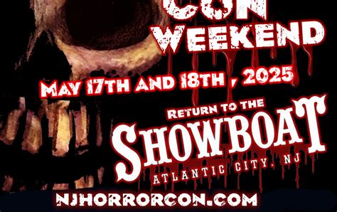 Vendor Registration NJ Horror Con Weekend May 17th and 18th 2025 ...