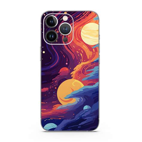 Cosmic Vortex Burst Vibrant Mobile Skin
