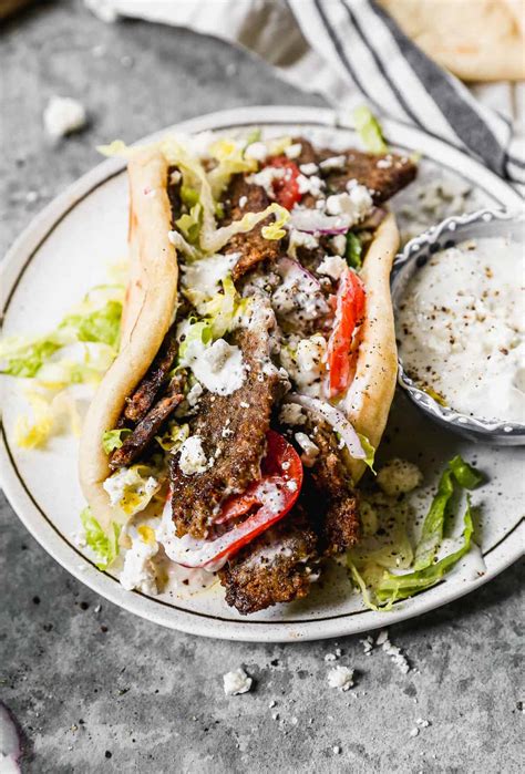 Gyro Recipe The Most Amazing Vegan Gyros With A Creamy Cashew Sauce