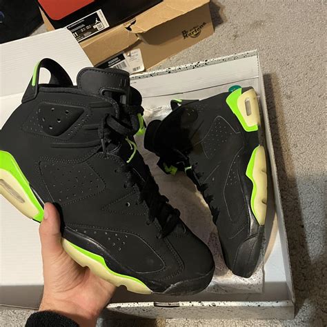 Jordan 6 “electric green” size 11 #jordan6 #jordan - Depop