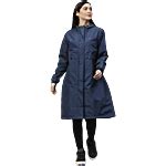 Buy Zeel Rain Jacket With Hood For Women, Waterproof, Blue, L Online at ...