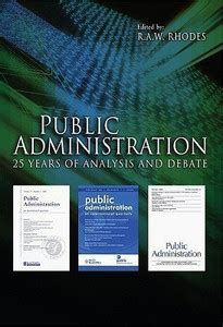 Public Administration - 25 Years of Analysis and Debate: Buy Public ...