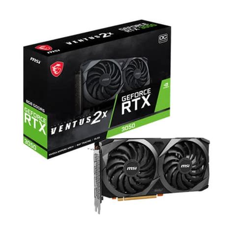 MSI RTX 3050 VENTUS 2X 8G OCV1 GPU | Mdcomputers.in