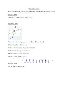 Image result for Geometry Chapter 1 Test
