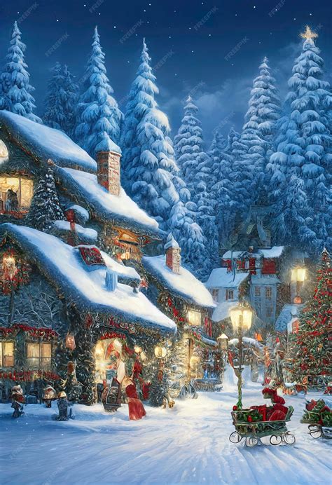 Charming decoration christmas village ideas for a cozy Christmas ...