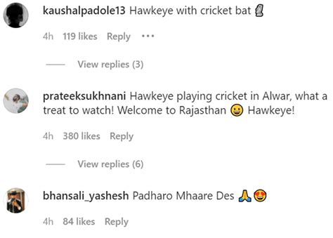 'Hawkeye' Jeremy Renner Plays Cricket With Kids In India & Excited Fans ...