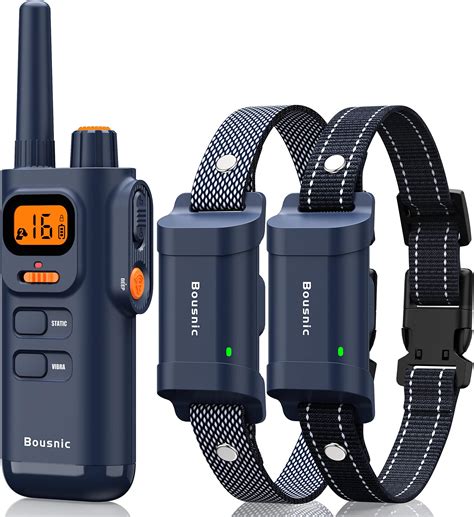 Bousnic Dog Training Collar with Remote - 4000ft Waterproof Dog Shock ...