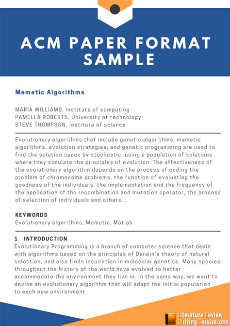 Image result for ACM Reference Format