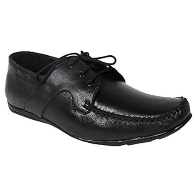 Buy LEXUS Men's Formal Leather Loafers Black 10 UK at Amazon.in