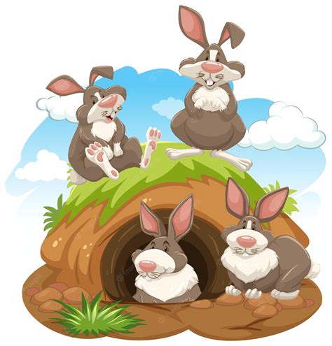 Burrows – Free Clipart #3443840 | Clipart Library