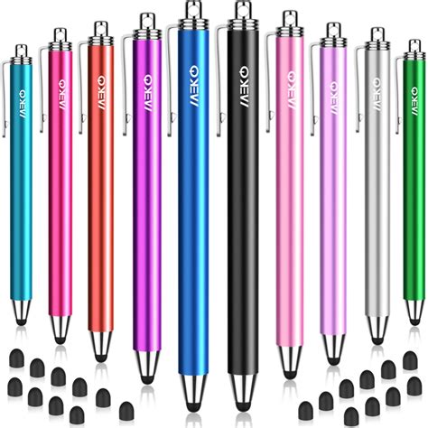 Amazon.com: Stylus Pens for Touchscreens,MEKO 10 Pack Thin Rubber Tip ...