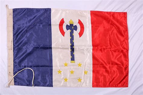 French Vichy Flag Lyon 1942 100 x 80cm | Blitz Militaria