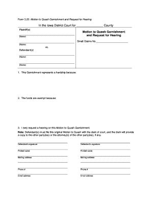 Iowa Court Forms - Fill Online, Printable, Fillable, Blank | pdfFiller
