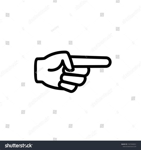 Pointing Finger Right Clip Art