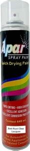 apar spray paint Antirust Gloss Clear-440ml For Bike,Cars,Furnitures ...