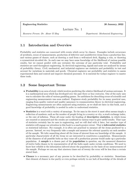 Image result for Engineering Statistics 235 Notes