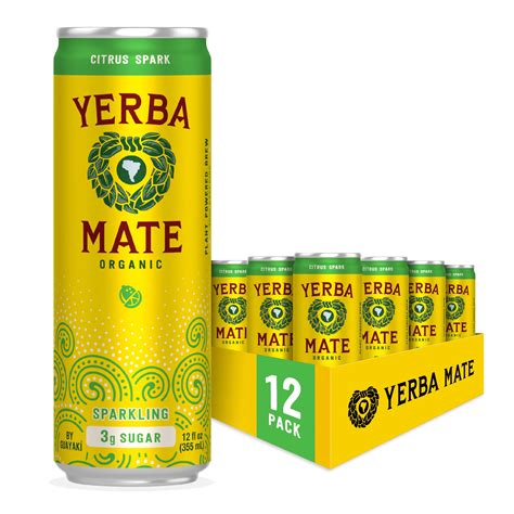 Guayaki Yerba Mate Organic Traditional Mate Energy Drink Guayakí